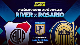 ¿Qué canales de TV transmiten River vs. Rosario Central y a qué hora juegan por la Liga Profesional?