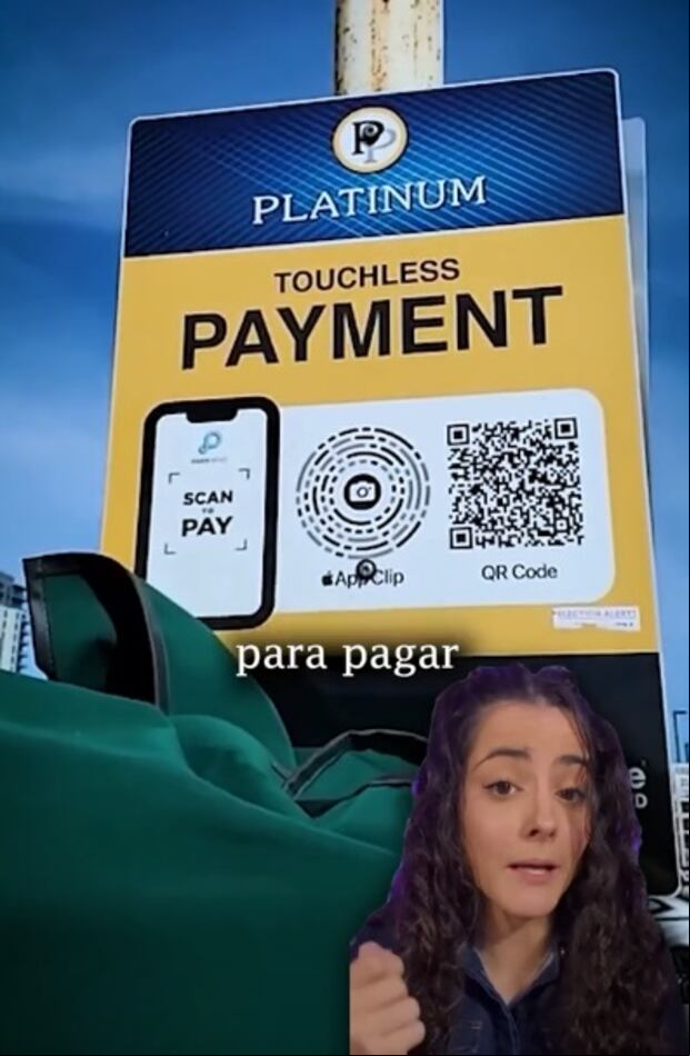 Según la experta, los delincuentes están colocando códigos QR falsos para robar la información de los s. (Foto: @mariaperadorcriminologia)