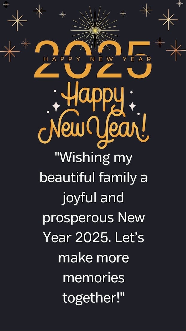 Happy New Year 2025 Advance Wishes Images, Status, Quotes, Wallpapers, Whatsapp Messages, Photos, Pics: Find the perfect greetings to share with loved ones. Celebrate the new year with joy and happiness (Photo: Canva.com)