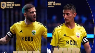 Colombia vs. Brasil (2-6) por final de Kings World Cup Nations