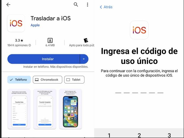 Esta es la app que te permitirá mover tus chats de Android a iPhone. (Foto: Depor - Rommel Yupanqui)