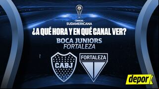 Canal de TV: Boca vs Fortaleza por Copa Sudamericana 2024