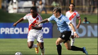Perú vs. Uruguay (0-3): goles, video y resumen por Preolímpico Sub-23