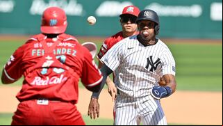 Los Diablos vencieron 8-5 a los Yankees en ambos partidos