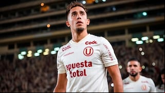 La palabra del goleador: Pérez Guedes se refirió a su gran nivel y los retos de Universitario