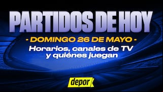 Partidos de hoy, domingo 26 de mayo de 2024: quiénes juegan, horarios y dónde ver