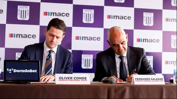 Alianza Lima firmó un convenio estratégico con Mace Group en septiembre del 2022. (Foto: Alianza Lima)