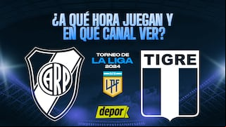 A qué hora inicia River vs Tigre y en qué canales ver la Liga Profesional Argentina