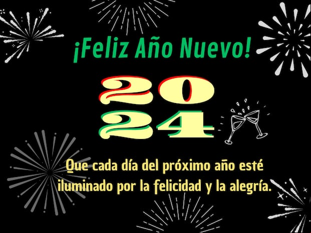 Un saludo por el Año Nuevo 2024. (Foto: Depor)