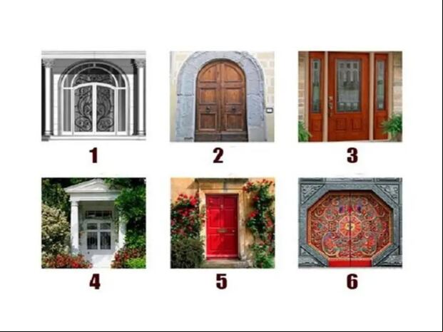 TEST VISUAL | Esta imagen te muestra seis puertas diferentes. Elige una. (Foto: namastes.net)