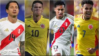 Línea por línea: ¿qué duelos directos se verán en el Perú vs. Colombia por Eliminatorias 2026?