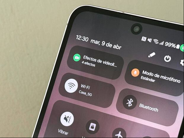 WHATSAPP | Solo baja la barra de notificaciones para que visualices ese botón que aparece en los Android y iPhone. (Foto: MAG - Rommel Yupanqui)