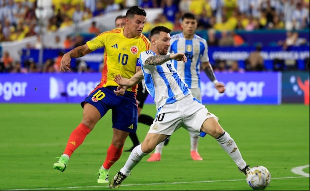 Colombia y Argentina se vieron las caras por última vez en la final de la Copa América, con triunfo para la Albiceleste. (Foto: AFP)