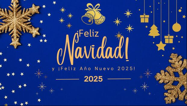 Que estas fiestas de Navidad estén envueltas en papel de felicidad y atadas con una cinta de amor. (Foto: Canva.com)