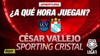 Sporting Cristal vs. César Vallejo: ¿a qué hora juegan hoy?