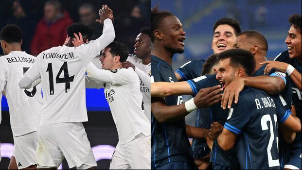 Real Madrid se enfrenta con Pachuca en la final de la Copa Intercontinental 2024. (Fotos AFP / Composición)