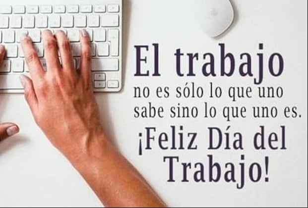 Imágenes Día del Trabajador 2024: postales con mensajes para dedicar (Foto: Internet)