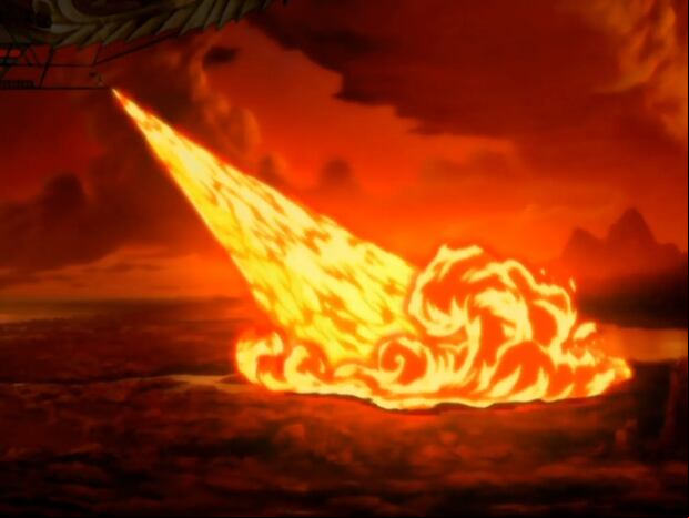 El cometa de Sozin le proporciona un gran poder a los Maestros de Fuego en “Avatar: The Last Airbender” (Foto: Nickelodeon)