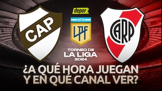 ¿En qué canales TV ver Platense vs River por fecha 17 de Liga Profesional?