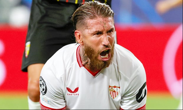 Sergio Ramos jugó la temporada pasada en el Sevilla. (Foto: EFE).