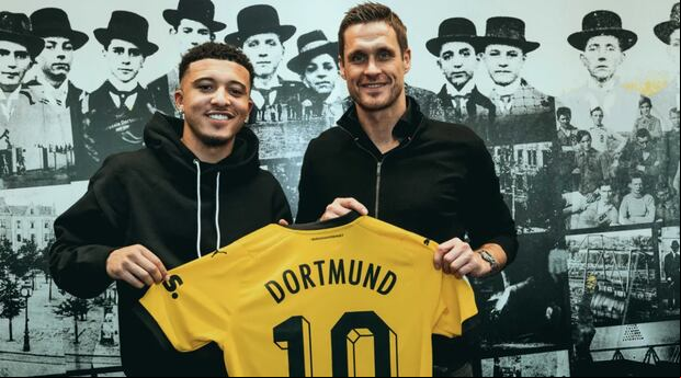 Sancho volvió al Dortmund en calidad de préstamo hasta el final de temporada. (Foto: Dortmund)