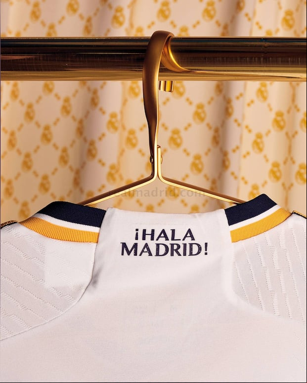 Los detalles de la nueva camiseta del Madrid. (Foto: Real Madrid)