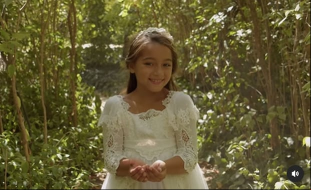 Aquí la hija de Adamari López regalándonos un sonrisa (Foto: @marita_rial / Instagram)