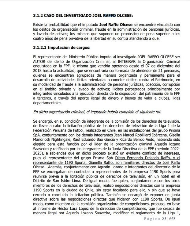 La Resolución Judicial del Corte Nacional de Justicia.