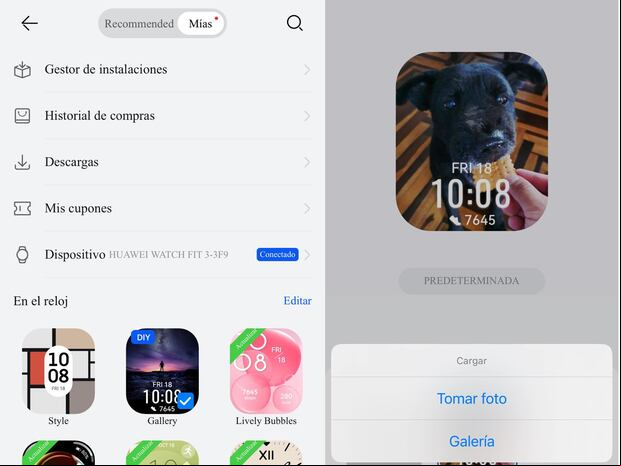 HUAWEI | Sigue todos los pasos para poner la foto de tu perro o gato. (Foto: Depor - Rommel Yupanqui)