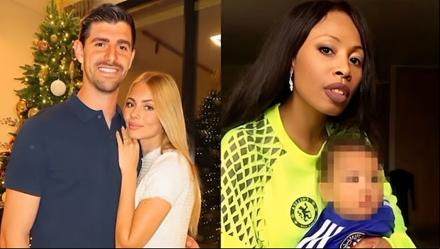 Elsa Izac tiene un hijo con Thibaut Courtois. (Foto: Composición Depor)