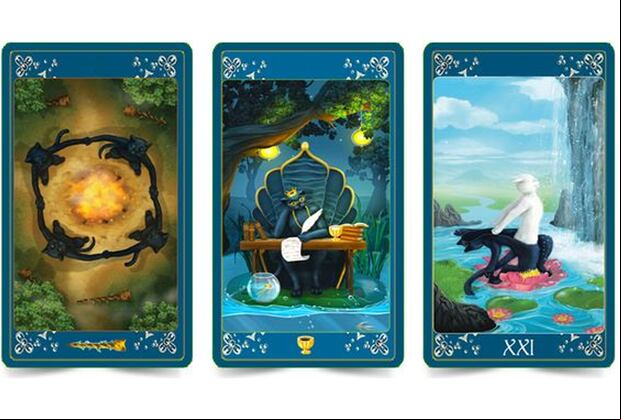 Tarot de los gatos negros: Elige una carta y descubre tu lado oscuro oculto. (foto: diapordiamesupero)