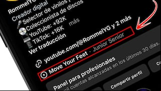 Este es el botón de Instagram para poner música en tu perfil: es como MySpace o Hi5