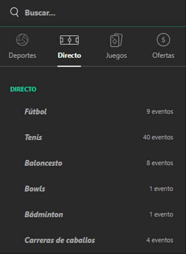 Captura de pantalla tomada 27.6.2023. Las cuotas están sujetas a cambios.