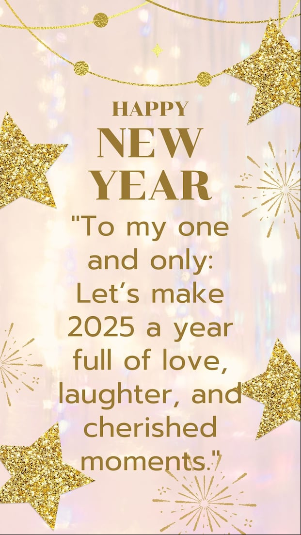 Happy New Year 2025 Advance Wishes Images, Status, Quotes, Wallpapers, Whatsapp Messages, Photos, Pics: Find the perfect greetings to share with loved ones. Celebrate the new year with joy and happiness (Photo: Canva.com)