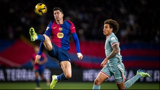 Como el mejor del mundo: la comparación de Hansi Flick entre Lewandowski y Cristiano Ronaldo