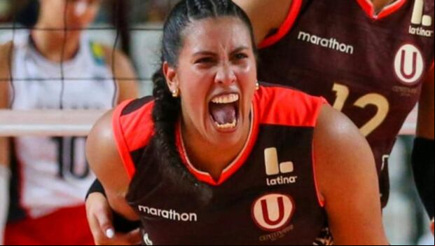 Karla Ortiz llegó esta temporada a la 'U' para reforzar el ataque de las 'pumas'. (Foto: Universitario)
