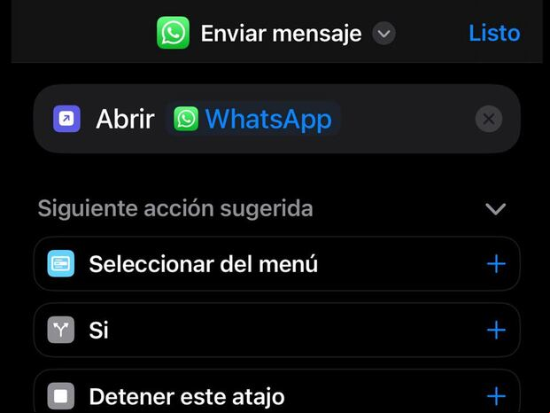 WHATSAPP | Debes elegir en "Abrir app". (Foto: Depor - Rommel Yupanqui)