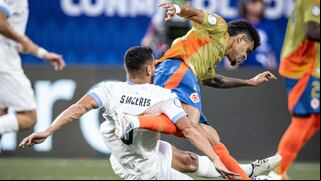 Uruguay vs. Colombia (0-1): resumen, video y gol por semifinal de Copa América