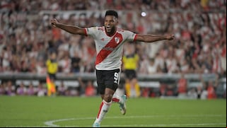 Con goles de Miguel Borja: River venció 2-0 a Rivadavia por la Copa de la Liga