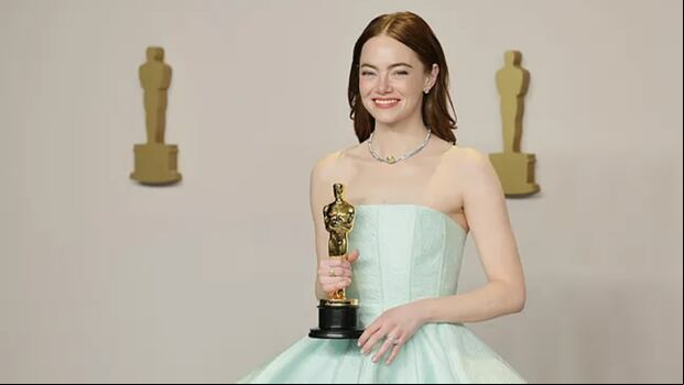 Emma Stone gana su segundo Oscar (Foto: AFP)