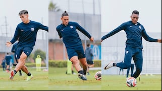 Con Noriega y Aguirre en las prácticas: Alianza Lima se prepara para el Torneo Clausura