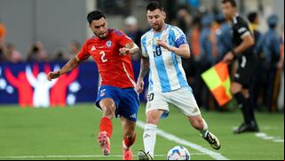 Argentina venció 1-0 a Chile y está en los cuartos de final de la Copa América 2024