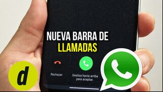 WhatsApp: cómo activar la nueva barra de llamadas