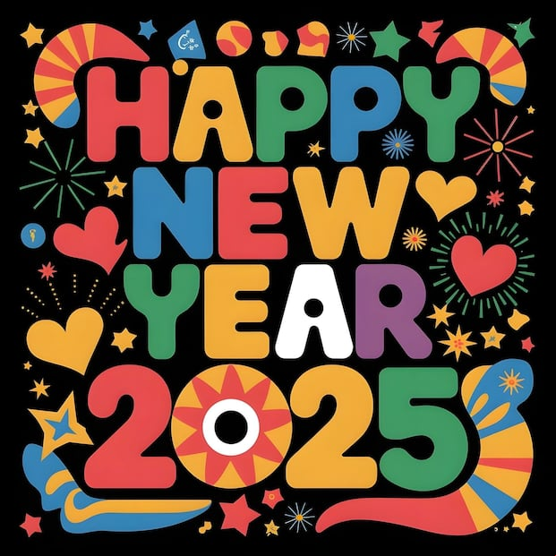 Te comparto una lista de imágenes del Año Nuevo 2025, con mensajes y frases bonitas, colocar en tus estados de Instagram y WhatsApp (Foto: Canva.com)