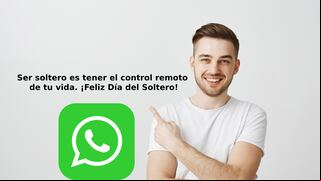 WhatsApp: 20 frases para publicar en tus estados por el Día del Soltero 2024