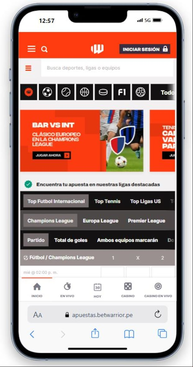 betwarrior app