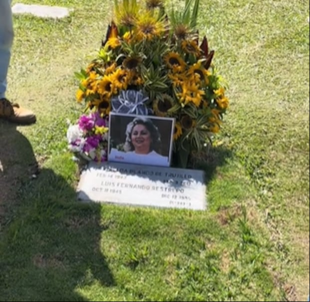 Así es la tumba de Griselda Blanco (Foto: TikTok)