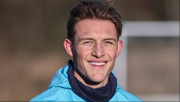 Oliver Sonne completó su primera semana de entrenamiento con el Burnley. (Foto: Burnley)