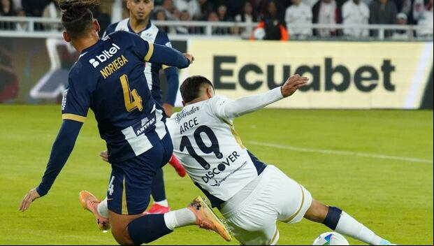 El partido entre Alianza Lima y Liga de Quito tuvo pasajes de mucha intensidad. (Foto: LDU)