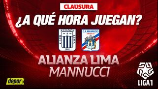 ¿A qué hora juegan Alianza Lima vs. Carlos A. Mannucci por el Torneo Clausura?